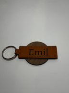 Personlig nøkkelring med navn