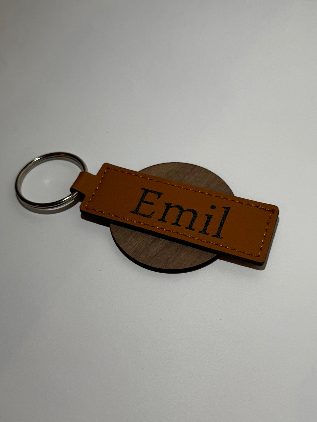 Personlig nøkkelring med navn
