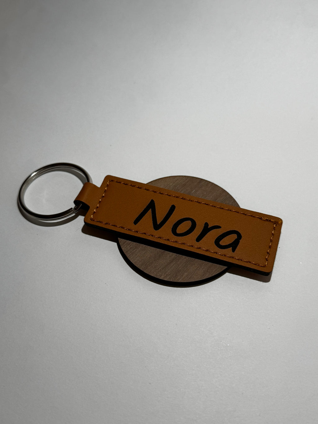 Personlig nøkkelring med navn