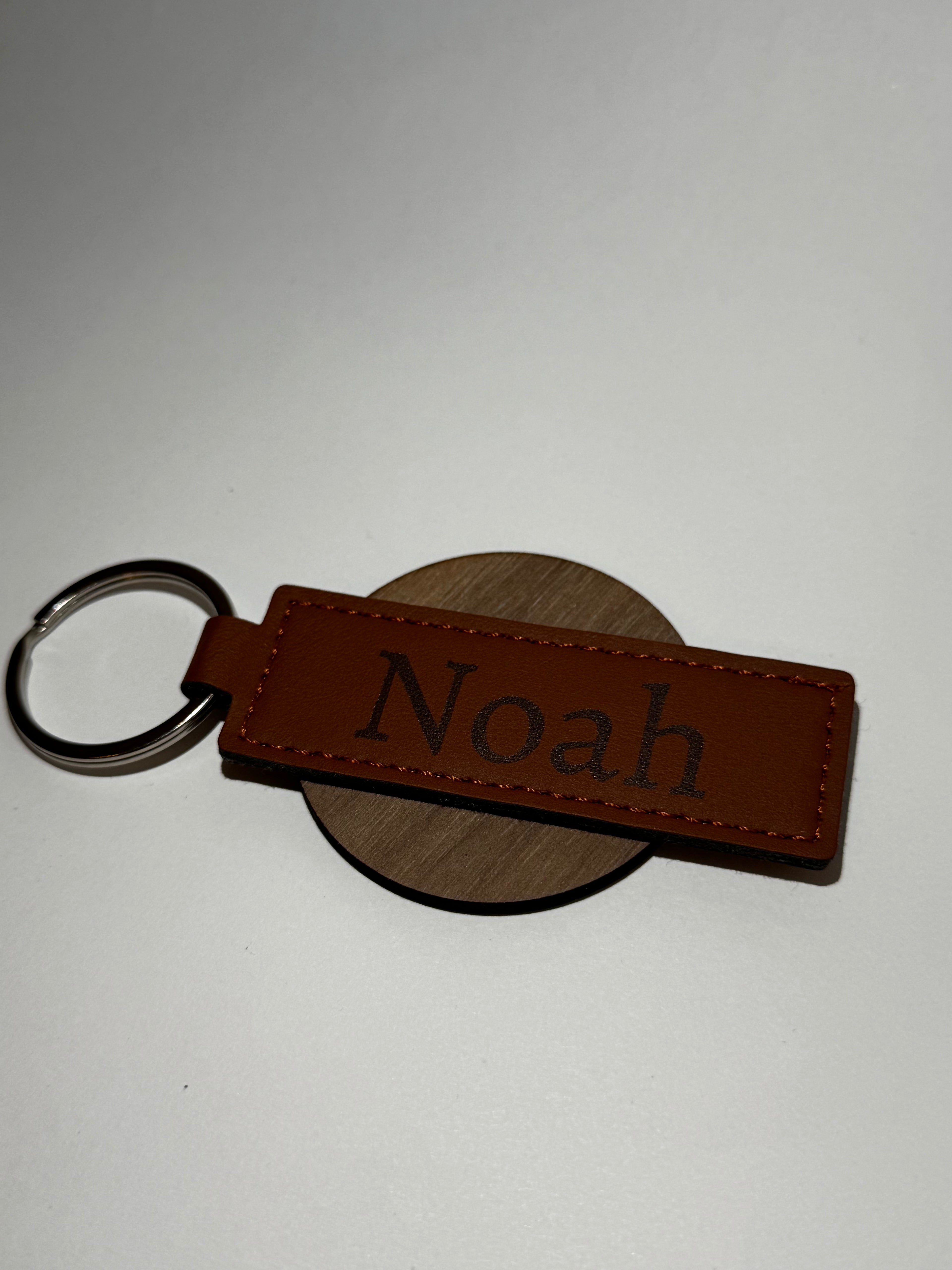 Personlig nøkkelring med navn